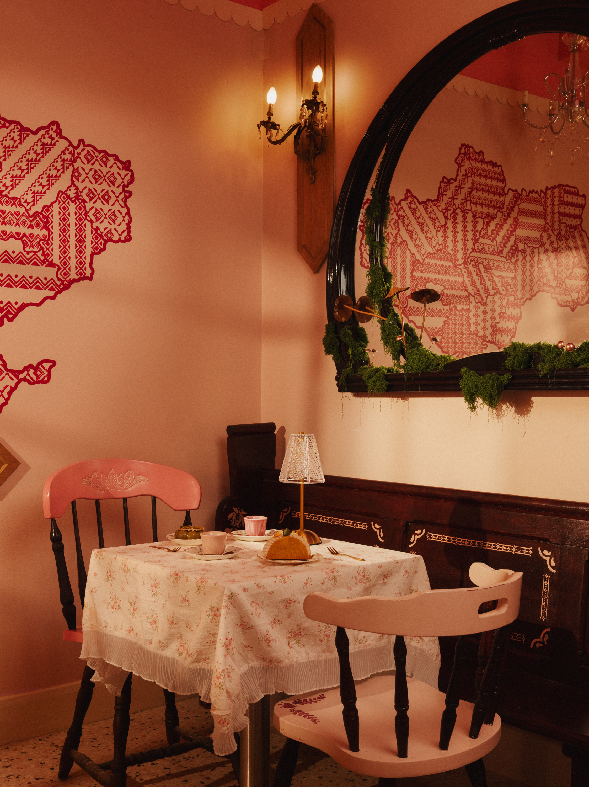 Beautiful cafe space showcasing the inviting interior design of Cream Dream Cafe