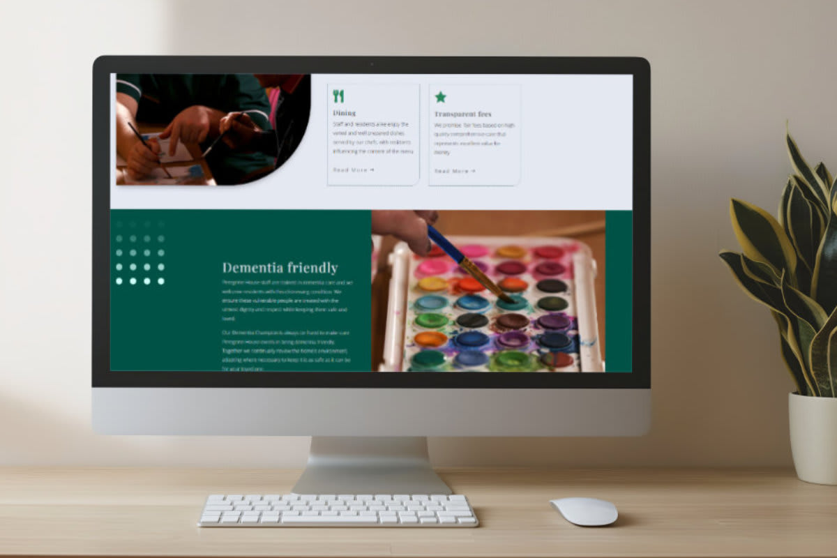 Website Design for North Yorkshire Care Home