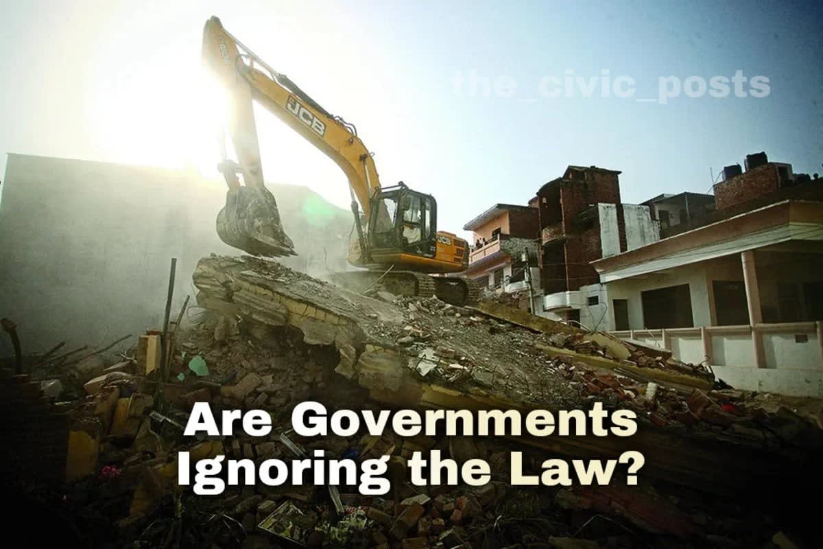 Growing Resistance to Demolition Drives – A Serious Question on Democracy, Justice, and Equality
