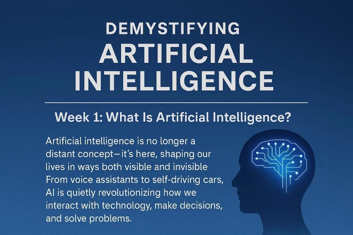 Demystifying Artificial Intelligence