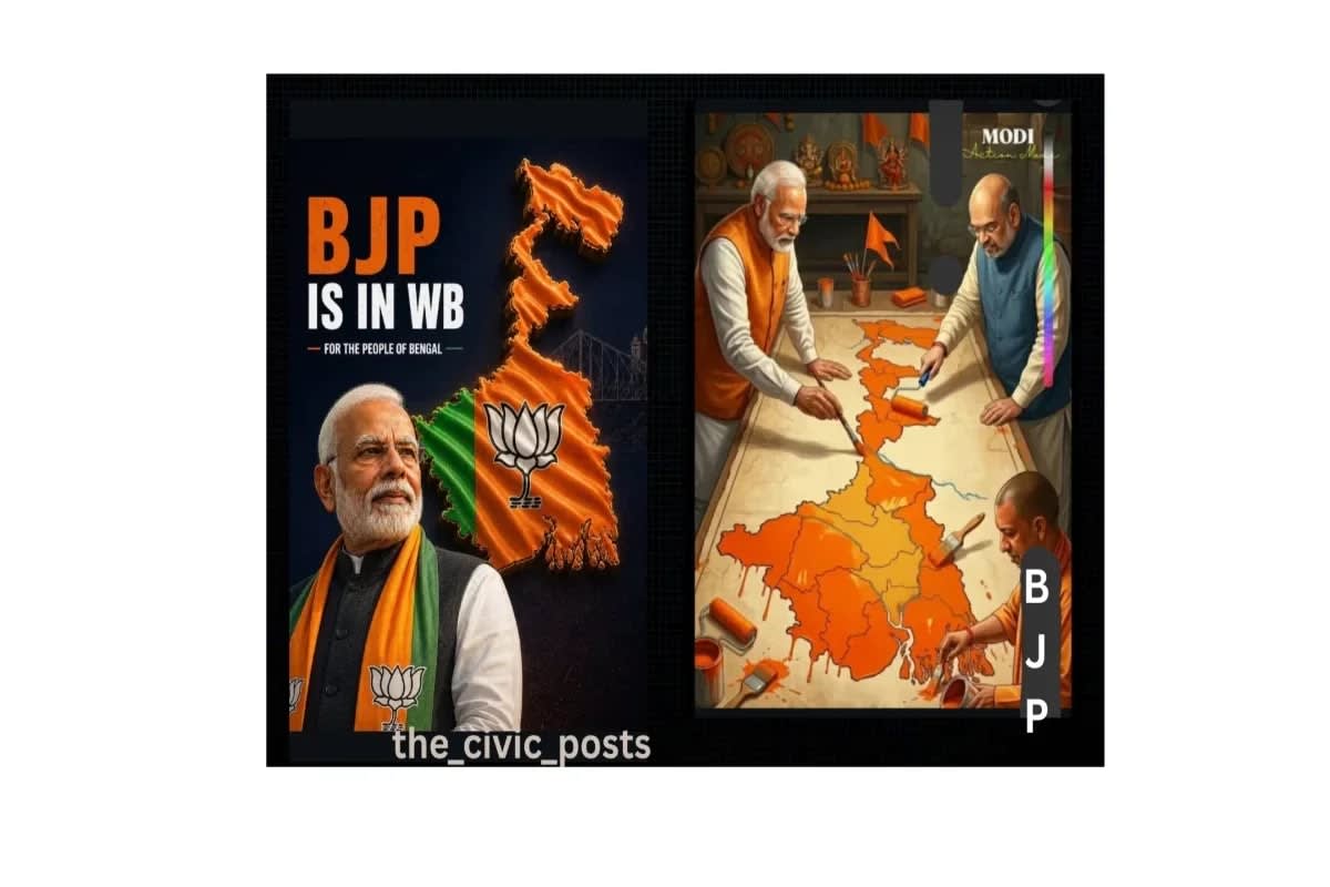 BJP Roars in Bengal: Biggest Political Shake-Up in Years Rocks State