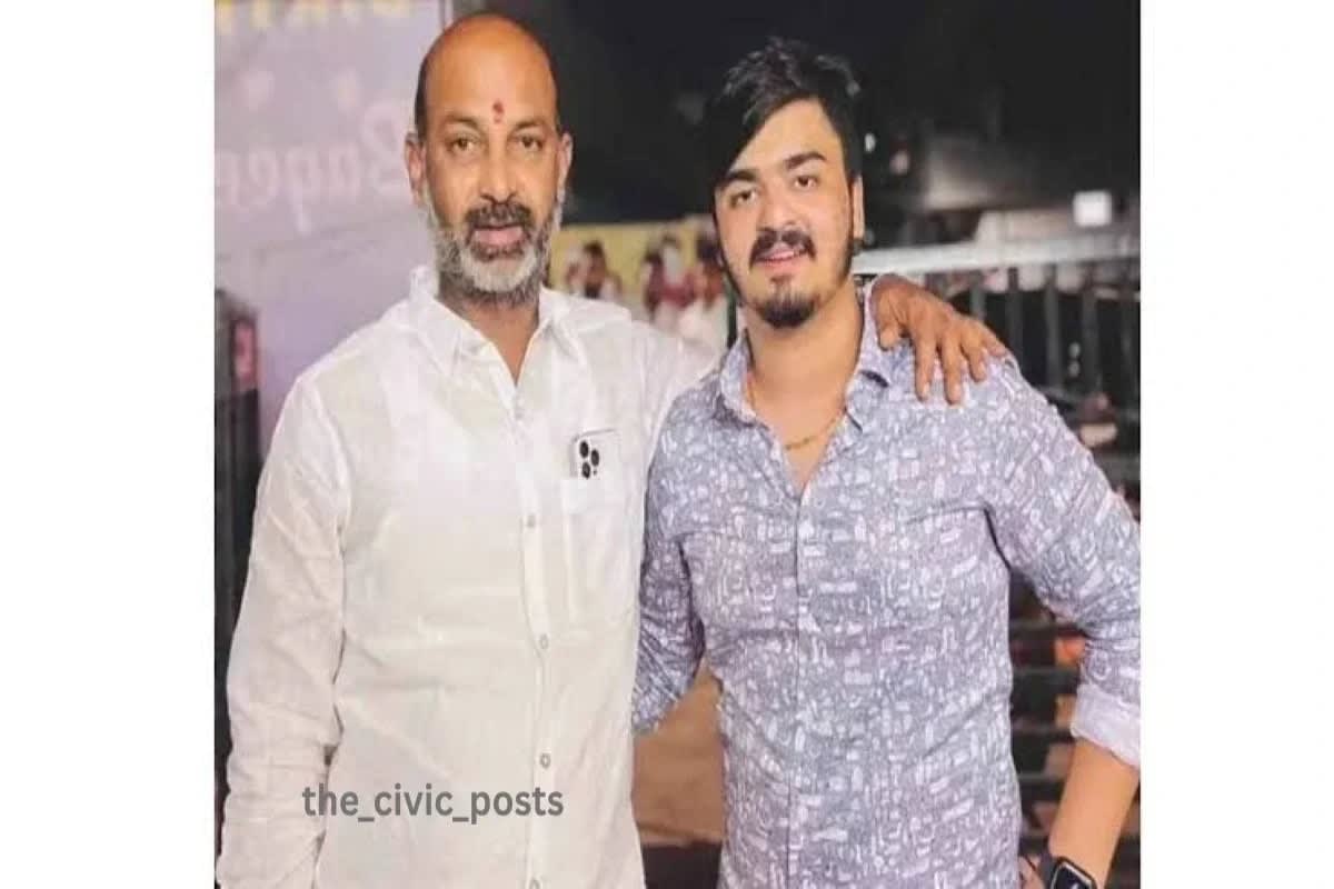 Bandi Sanjay Son Case-POCSO Case and ₹5 Crore Extortion Claim Shake Telangana Politics