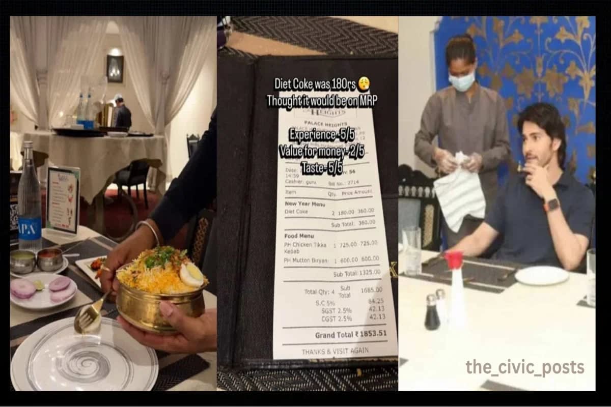 Celebrity Restaurant Under Spotlight After ₹299 Water Bottle Goes Viral