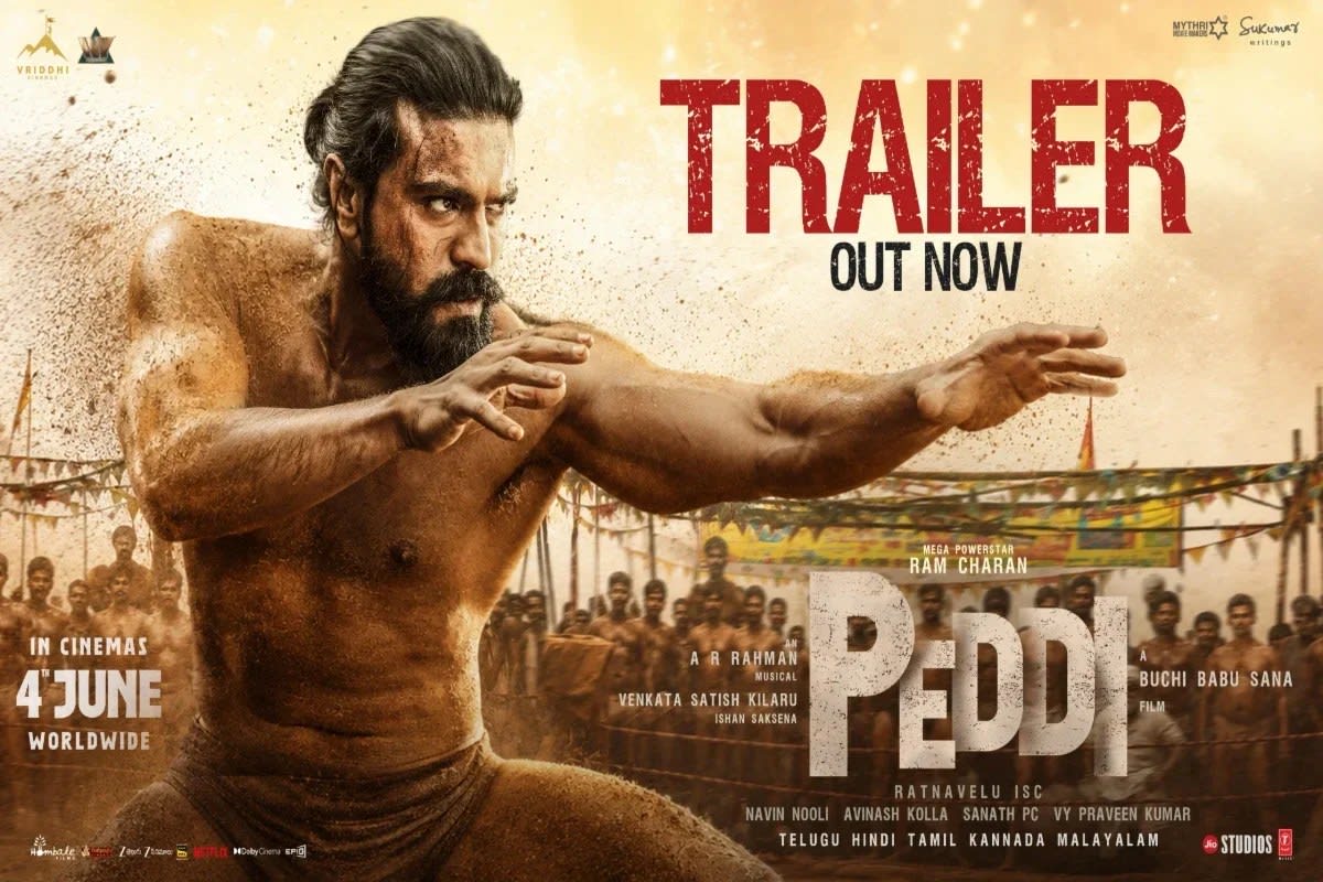 Ram Charan Ready to Set Screens on Fire with Peddi Trailer