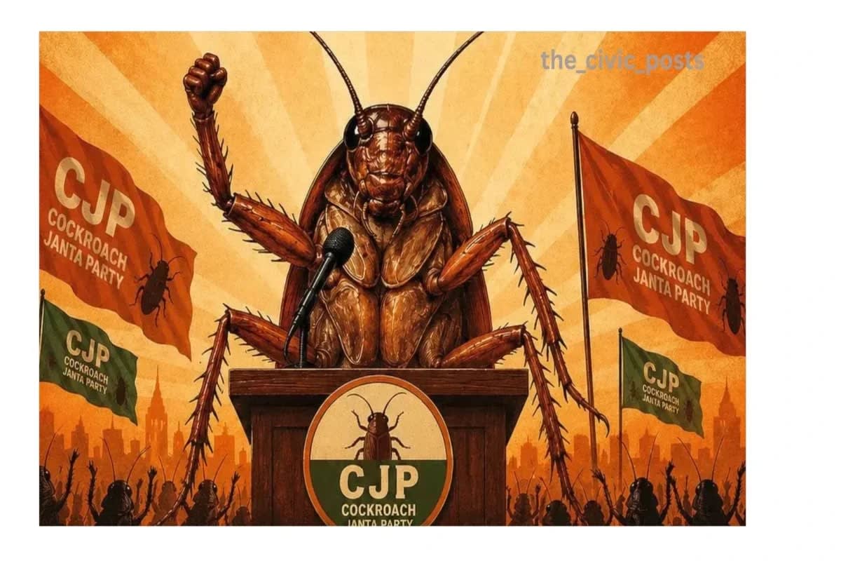 “Cockroach Janata Party” (CJP): Satire, Youth Anger, and the Rise of Digital Political Resistance