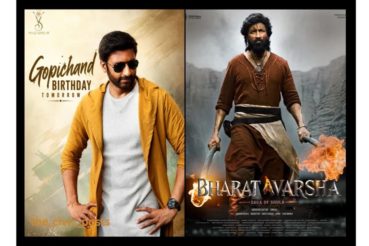 Warrior Mode Activated: Gopichand’s Fierce Look in Bharata Varsha Goes Viral