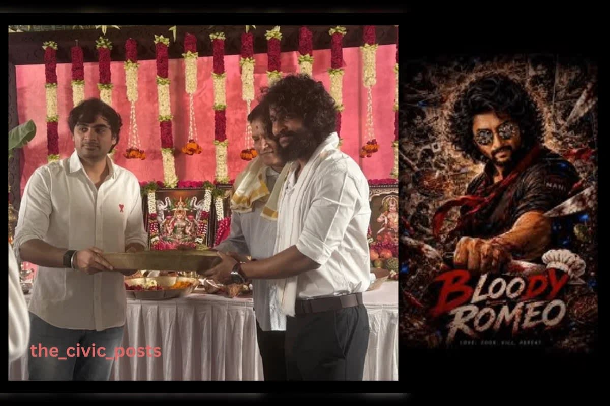 “Bloody Romeo” Takes Shape – Sujeeth Begins Groundwork for Nani’s Next Big Venture