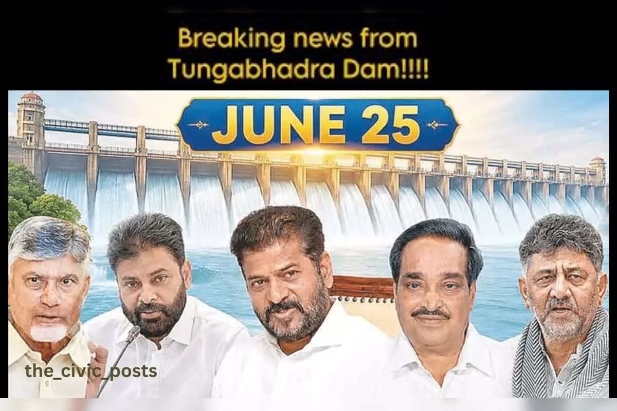 Three States, One Mission: Tungabhadra Gate Inauguration Highlights Water Cooperation