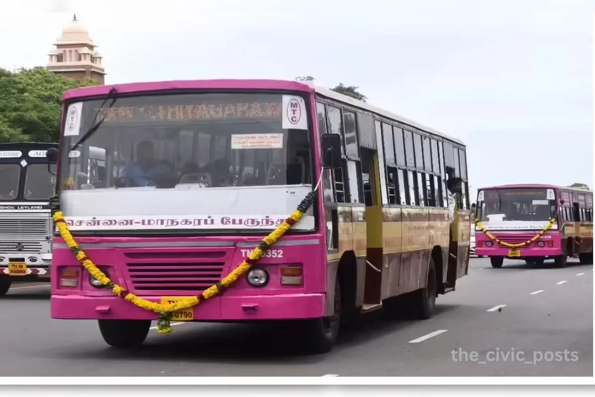 Women's Free Bus Travel Scheme Gets a New Name in Tamil Nadu
