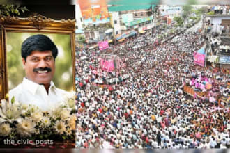 Emotions Overflow as Thousands Join Peddi Sudarshan Reddy's Funeral Procession