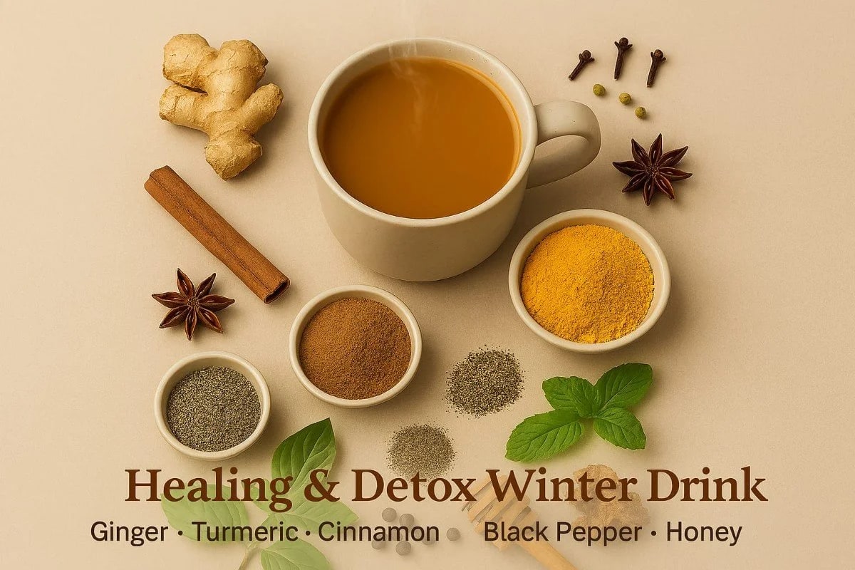 Healing & Detoxifying Winter Drink