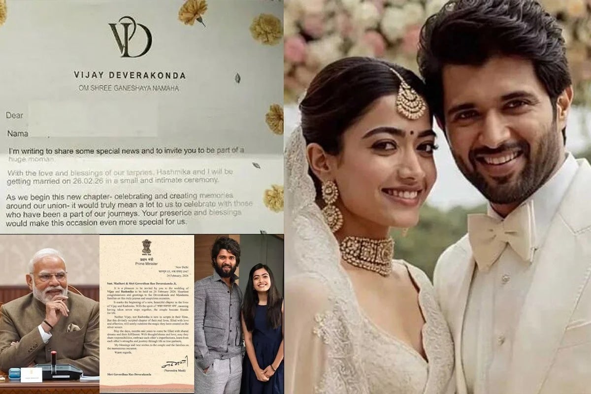 PM Narendra Modi Extends Warm Wishes to Vijay Deverakonda and Rashmika Mandanna Ahead of Their Wedding Celebration