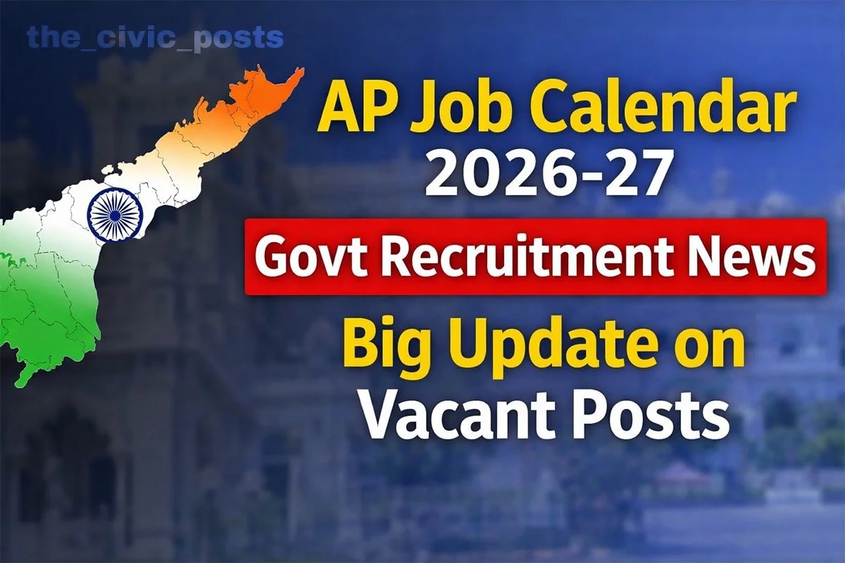 AP Govt Unveils Mega Hiring Plan: 10,000+ Jobs to Be Filled in 2026