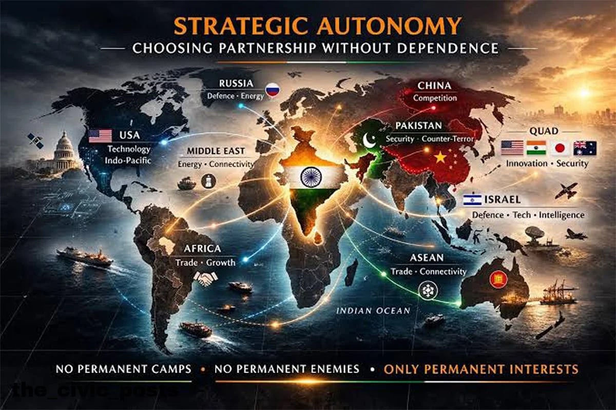 "India’s Search for Autonomy in a Divided World"