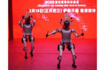 China’s Humanoid Robots Steal the Show During Lunar New Year Celebration