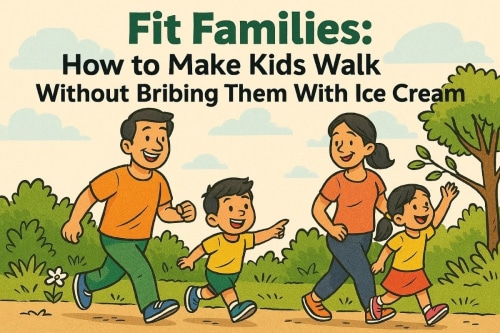 Fit Families: How to Make Kids Walk Without Bribing Them With Ice Cream