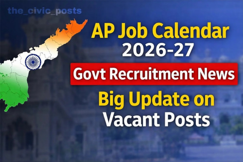 AP Govt Unveils Mega Hiring Plan: 10,000+ Jobs to Be Filled in 2026