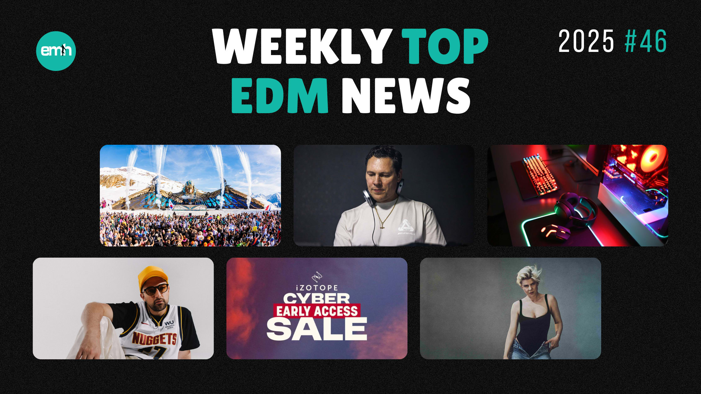 Tiësto Teases Trance Return, Ultra Phase 2, Robyn Comeback, Heavy Black Friday Plugin Deals, & More – WTEMN #167