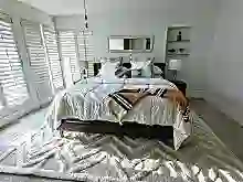 Modern bedroom home staging for Las Vegas residences