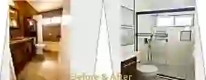 Before After Guest Bathroom