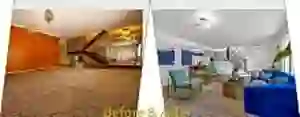 Before After Living Room