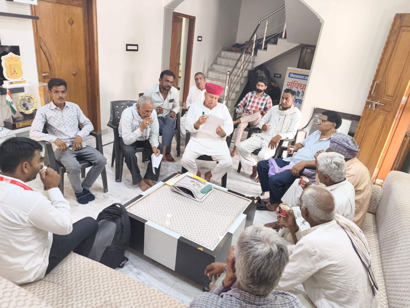 विधायक गोदारा ने की जनसुनवाई - अधिकारियो को दिए आवश्यक निर्देश 