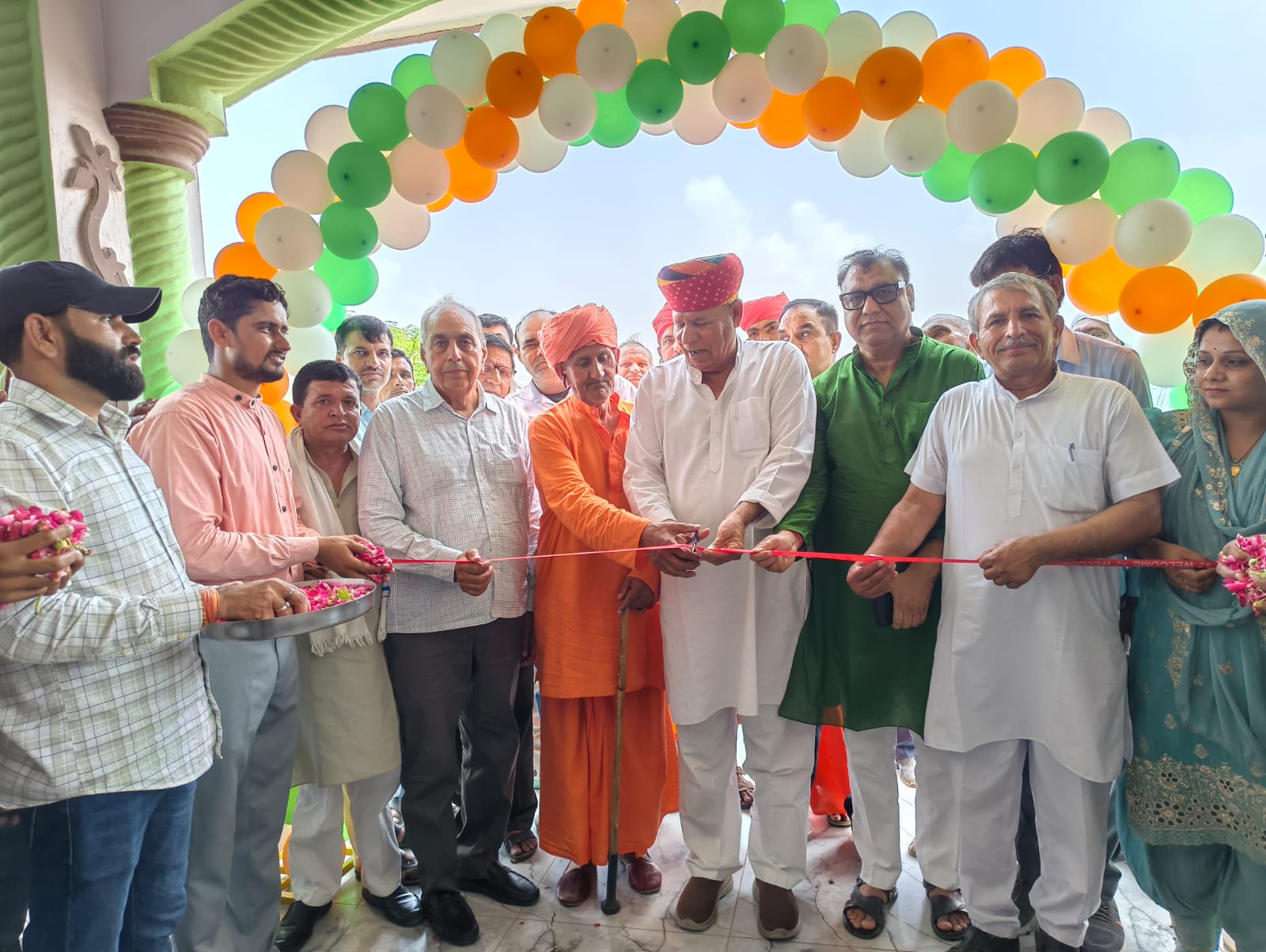 ग्राम गौरीसर मे वीर तेजाजी पब्लिक स्कूल का विधायक गोदारा ने किया लोकार्पण
