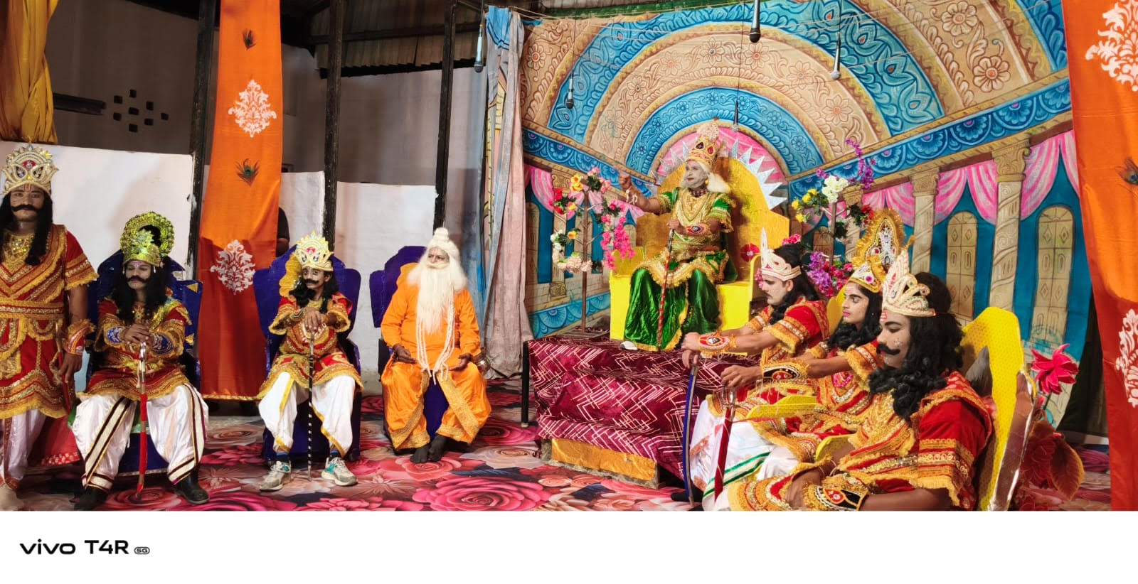 रेल्वे रामलीला मे हुआ राम जन्म, ताड़का वध और अहिल्या उद्धार की लीला का मंचन 
