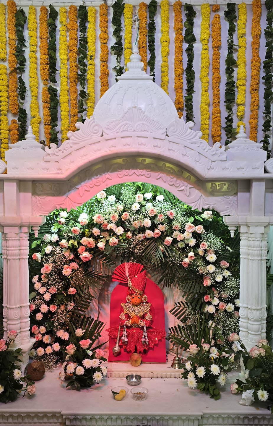  दास बालाजी मंदिर में श्रद्धा और भक्ति के साथ मनाया शरद पूर्णिमा महोत्सव 