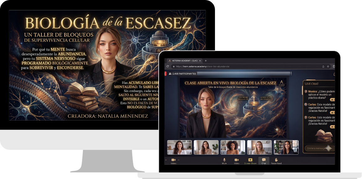 Biología de la Escasez Masterclass - Natalia Menéndez