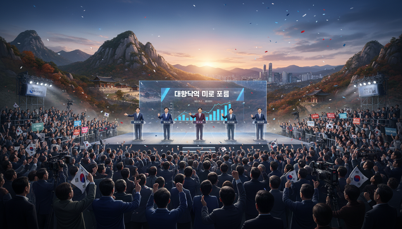 정당 지지율과 중도층의 선택: 정치적 영향력