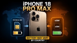 iPhone 18 Pro Max लॉन्च लीक: हर देश में अलग होगी बैटरी? SIM Card का बड़ा राज आया सामने