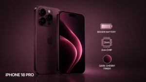 iPhone 18 Pro लीक्स: बड़ी बैटरी, 2nm चिप और नया डार्क चेरी फिनिश आने की चर्चा
