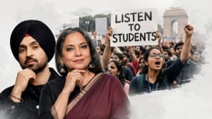 आखिर छात्रों के समर्थन में क्यों उतरे बॉलीवुड सितारे? दिलजीत दोसांझ और शबाना आजमी ने क्या कहा?