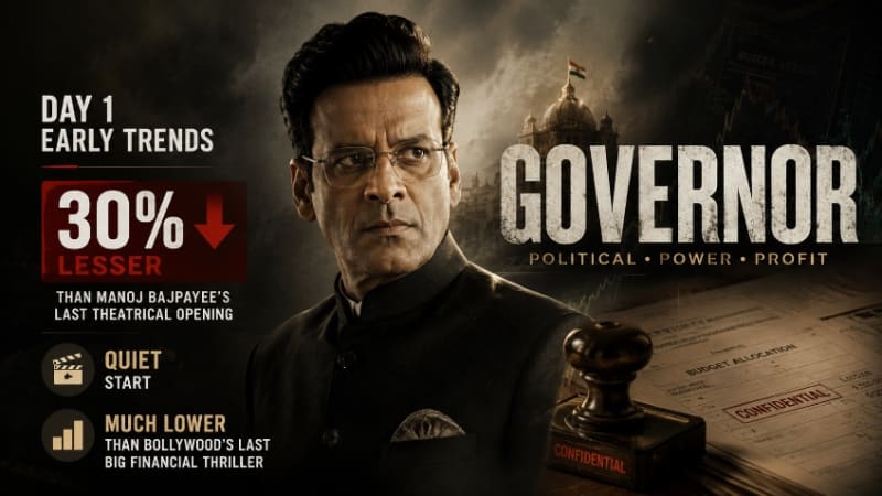 Governor Box Office Day 1: Manoj Bajpayee Film Opens Slow