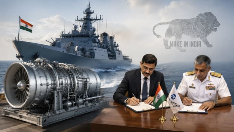 india-signs-rs-425-crore-deal-with-bharat-forge-to-build-indigenous-navy-gas-turbine-power-plants
