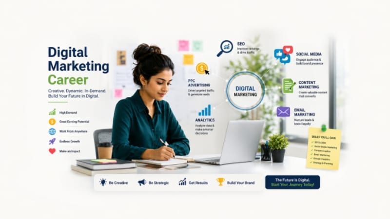 Digital Marketing Course: Learn SEO, Google Ads, Social Media Marketing & Start a High-Paying Career