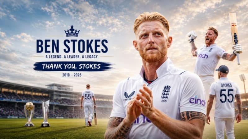 Ben Stokes Announces Retirement from International Cricket, Brings Curtain Down on Illustrious England Career