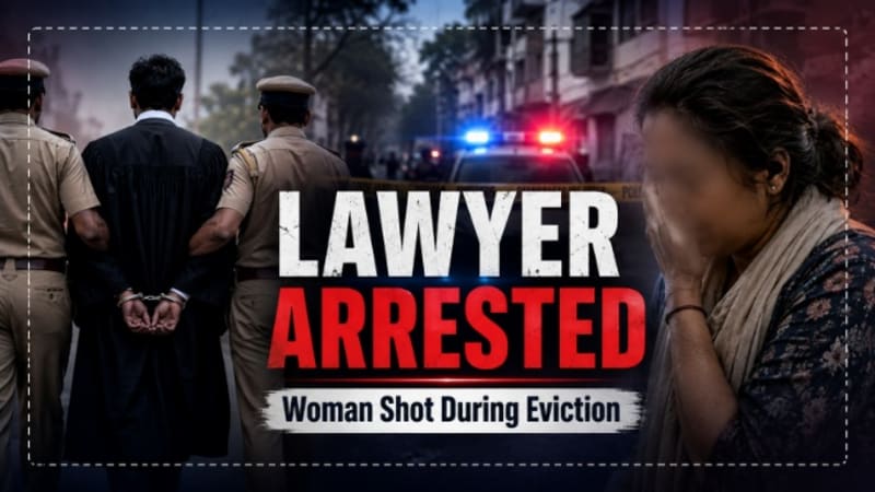 चंडीगढ़ में बेदखली अभियान के दौरान एक महिला के चेहरे पर कथित तौर पर गोली चलाने के आरोप में वकील गिरफ्तार। पुलिस मामले की जांच में जुटी है।