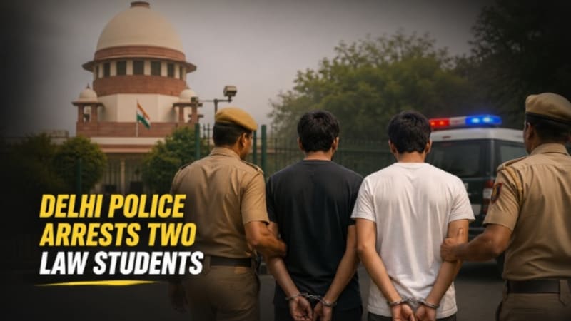 Delhi Police Arrest Two Law Students After Supreme Court Ruckus, Investigation Underway