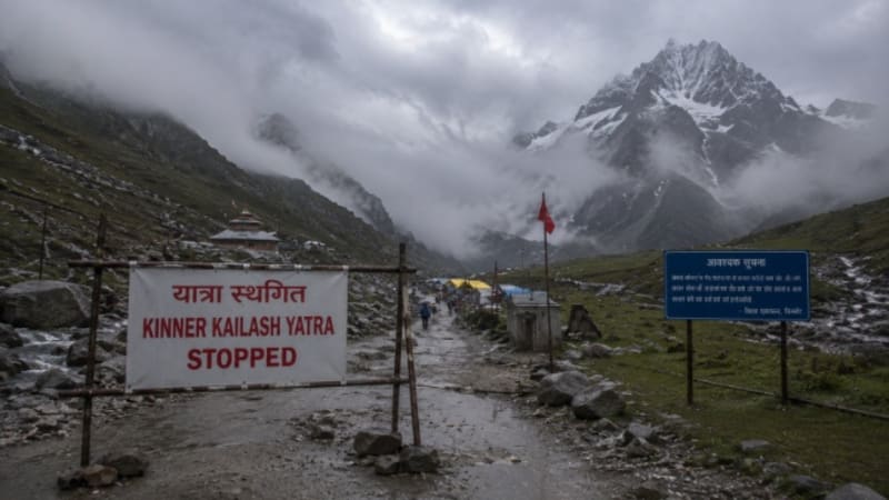 Himachal News: Kinner Kailash Yatra Suspended Due to Bad Weather and Safety Concerns