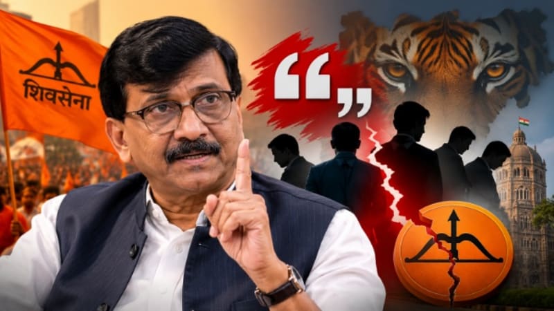 Sanjay Raut’s Cryptic ‘Dogs Not Loyal’ Remark Sparks Fresh Operation Tiger Split Speculation