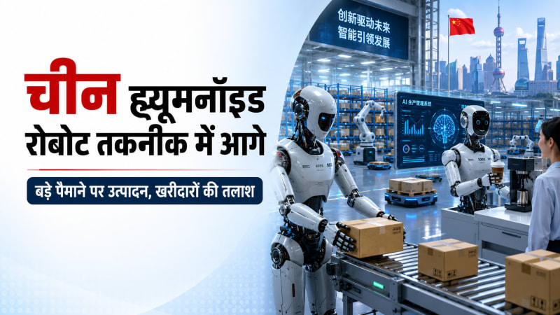 चीन बना रहा ह्यूमनॉइड रोबोट, लेकिन खरीदारों की कमी बरकरार