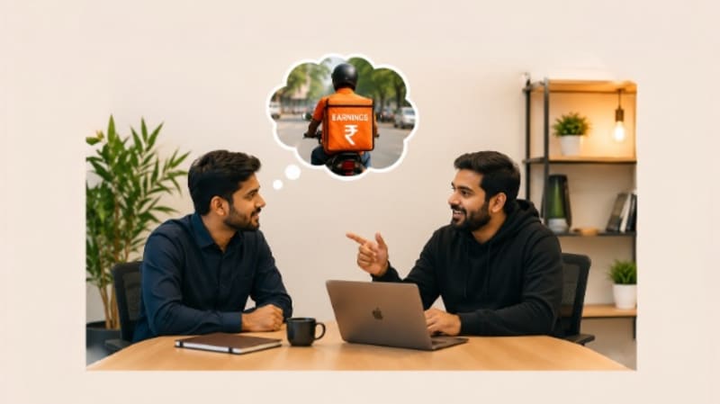Startup Founder Hires His Own Employee Again After Surprising Delivery Partner Income Discussion