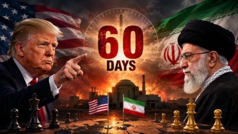 Trump Warns Iran: Reach Nuclear Deal Within 60 Days or Face Tough US Action, Says Former President