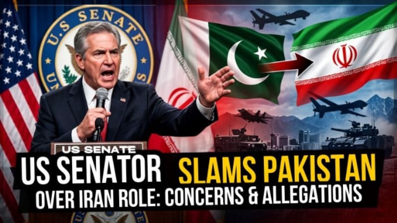 US Senator Slams Pakistan Over Iran Role