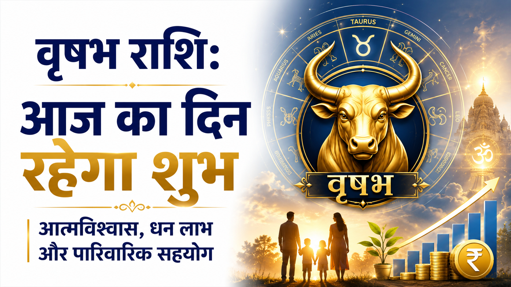 वृषभ राशिफल 6 जून: परिवार का मिलेगा साथ, दिन रहेगा शुभ