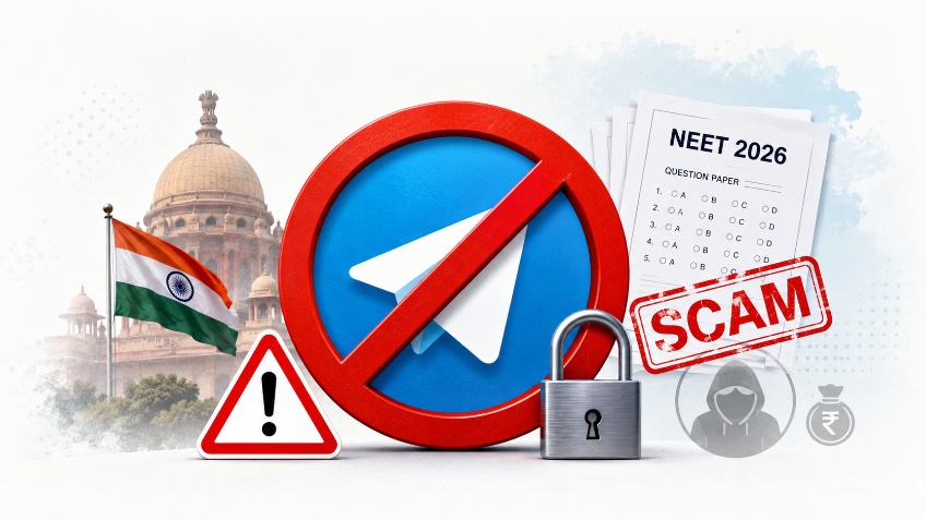 NEET 2026 परीक्षा घोटाले पर बड़ा एक्शन, NTA के अनुरोध पर भारत में Telegram पर लगा अस्थायी प्रतिबंध