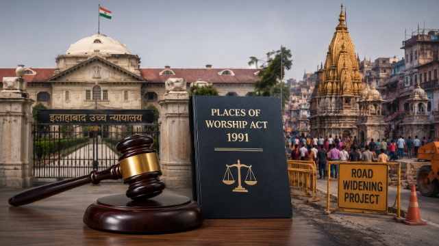 इलाहाबाद हाईकोर्ट: पूजा स्थल अधिनियम सार्वजनिक उद्देश्य के लिए अधिग्रहण नहीं रोकता, वाराणसी केस