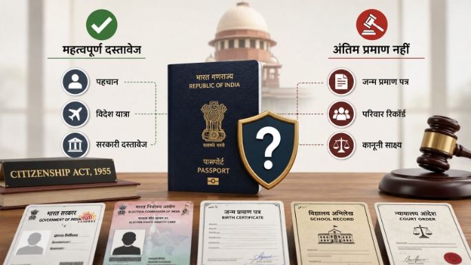 पासपोर्ट क्यों नहीं माना जाता सबसे मजबूत दस्तावेज? नागरिकता का प्रमाण, पहचान और सोशल मीडिया पर छिड़ी बहस की पूरी सच्चाई